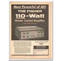 FISHER RADIO CORP 1961 X-1000 Master Control-Am...