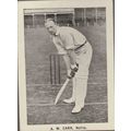 DC Thomson Cricketers 1924 'X' size Trade Card ...