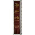 Vintage: red leather bookmark - Bradford Indust...