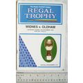 1994 programme Widnes v. Oldham, Regal Trophy 3...
