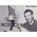Wally Webb Norfolk Radio Vintage Hand Signed Photo