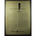 1953 General Electric Ad - Hurrying a young man into success
