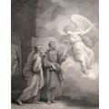 ANGEL FREEING THE APOSTLES 1795 William Skelton...