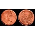 Australia One Cent 1967 Used Coin Possum Queen ...
