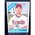 AARON HILL 2015 TOPPS HERITAGE BASEBALL CARD #144