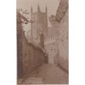EC808 FOWEY - BULL HILL . JUDGES POSTCARD