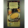 1953 Heinz Spaghetti Ad - Making Tasty is an Art!