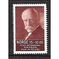 NORWAY 1935 DR NANSEN 15 ORE + 10 ORE BROWN SG ...