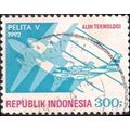 INDONESIA, AIR, Aviation Technology, blue 1992,...