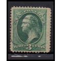 Used 158 3c George Washington Fine K0160