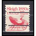 1900a 5.2c Sleigh Very Fine MNH Dry Gum Gap Sin...