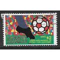 MEXICO 1969 AIR WORLD CUP FOOTBALL 2p FOOT KICK...