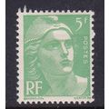 FRANCE 1945 MARIANNE 5F GREEN MINT SG921