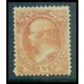 O90 15c Franklin 'WAR' Barely Clears MHR C3494