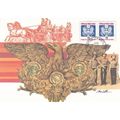 United States 1988 The Firemans Eagle Maxicard ...