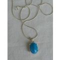 Mini turquoise pendant