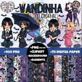 kit 400 Png, Wednesday Addams Clipart, Wednesda...