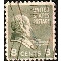 USA 1938 Personalities Martin Van Buren 8c Used...