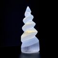 Selenite "Unicorn Horn" Standing Spiral Twist |...