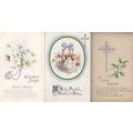 Three Easter WW1 Greeting 3x Old Postcard s