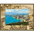 Hawaii Laser Engraved Wood Picture Frame Landsc...