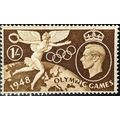 STAMP GREAT BRITAIN SG497 1948 1/- Olympic Game...