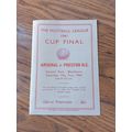 1941 Football League War Cup Final Replay - Ars...