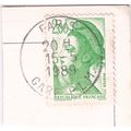 France 1989 GARE PARIS-LYON-MEDITERRANEE POSTMA...