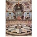 Mosta Parish Church Malta postcard unused VGC