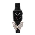 Bowknot Glitter Diamond Replacement Strap Watch...