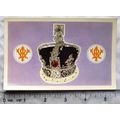 old postcard The Imperial State Crown