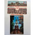 2 X AMERICAN BICENTENNIAL POSTCARDS