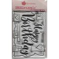 Woodware. Birthday Stamp. Stamping Cardmaking S...