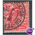 GB stamps 1902-10 KEV11 - 1d SG219 Stockton On ...