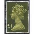 1977 SG1026 £1 Bright Yellow-Green & Blackish O...