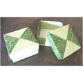 Origami gift boxes #027 set of 2 jewelry candy ...