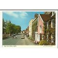 Suffolk DEDHAM High Street Postcard by Hinde (3...