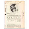 admiral model 7r41 7r42 7r43 am radio phonograp...