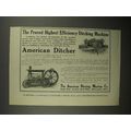 1911 American Ditching Machine Co. Ad - Ditcher