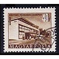 Hungary 1951 Buildings 40f Used Stamp