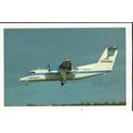 Aviation HENSON/PIEDMONT DHC8-101 Postcard by A...
