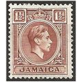 Jamaica 1938 SG123 1 1/2d Brown Mounted Mint . ...