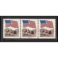 Used 2523A 29c U.S. Flag Very Fine PNC A22211/3...