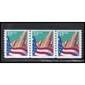 3280 33c U.S. Flag Over City Very Fine MNH PNC ...