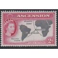 Ascension 1956 2d Map of Cable Network SG 60 L/...