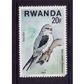 RWANDA 1977 BIRD OF PREY 20F BLACK SHOULDER KIT...