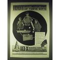 1937 10-X Ad - De Luxe Rifleman's Coat, Aristocrat Rifleman's Coat, Sport Jacket