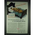 1942 General Electric Automatic Blanket Ad - Ne...