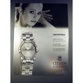 2005 Citizen Eco-Drive Elektra Watch Ad - Sasha Cohen