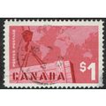 Canada 1963 Export Trade $1 Carmine SG536 GU